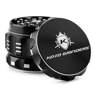Grinder 'KOZO' Negru | 4-Parti - 63mm