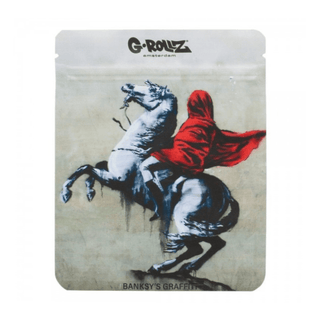 Zip-Lock Bags ‘G-ROLLZ’ Odour-Proof ‘BLIND BONAPARTE’ | 100x125mm. – x1