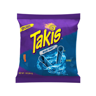Chipsuri 'TAKIS' Blue Heat | Ardei iute - 28,4g