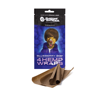 Blunt Papers 'G-ROLLZ' Hemp | Blueberry Bop - x4
