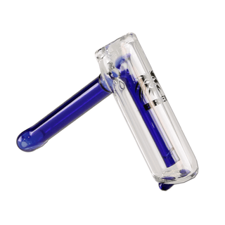 Pipa din sticla ‘BREIT’ cu apa | Pure Blue - 12,8cm