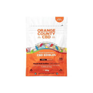 ORANGE COUNTY CBD Gummies Bottles | 100mg CBD - 25g
