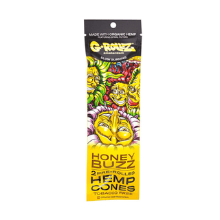 Pre-Rolled Blunt 'G-ROLLZ' Hemp | Honey Buzz - x2