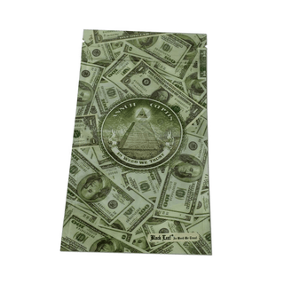 Pungi Zip-Lock ‘BLACK LEAF’ Anti-miros ‘DOLLAR’ | 102x192mm. – x1