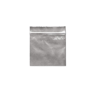 Pungi Zip-Lock ‘BLACK LEAF' Clear | 35x35mm. - x100