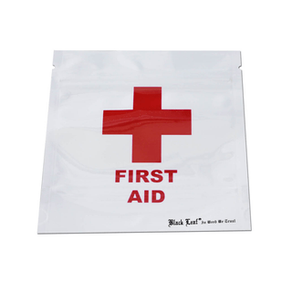 ‘BLACK LEAF’ Anti-odour Zip-Lock Bags ‘FIRST AID’ | 190x224mm – x1