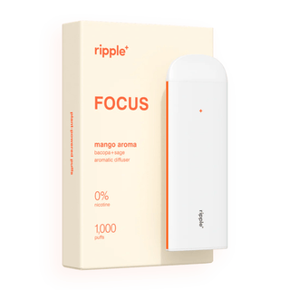 RIPPLE+' Vapouriser Mango | For Focus - Nicotine Free