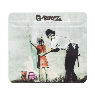 Pungi Zip-Lock ‘G-ROLLZ’ Anti-miros ‘FRISKED’ | 80x90mm. – x1