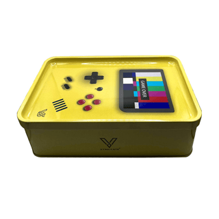 Cutie depozitare & Tava de rulat 'V-SYNDICATE' Game Head | 21x13,5cm