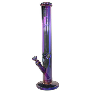 Bong din sticla ‘BLACK LEAF’ Neverland Rainbow | 45cm