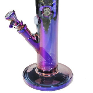 Bong din sticla ‘BLACK LEAF’ Neverland Rainbow | 45cm