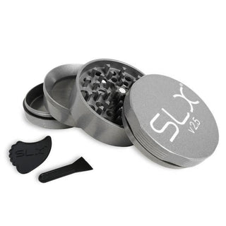 Grinder Ne-lipicios 100% ‘SLX’ Argintiu | 4-Parti – 62mm