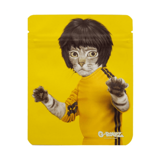 Zip-Lock Bags ‘G-ROLLZ’ Odour-Proof ‘KUNG FU’ | 100x125mm – x1