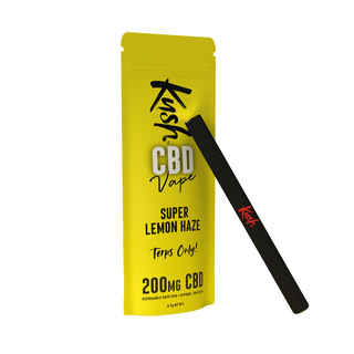 Vaporizator CBD cu terpeni ‘KUSH’ Super Lemon Haze | 40% - 0,2ml