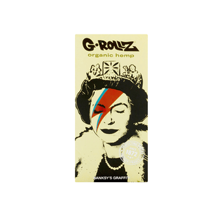 ‘G-ROLLZ’ Lizzie Stardust Organic Hemp Rolling Papers & Filters | King Size Slim - x50
