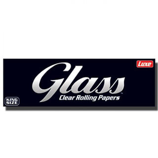 ‘LUXE GLASS’ Transparent Papers | King Size Slim - x40