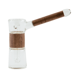 Pipa din lemn 'MARLEY NATURAL' cu apa | Walnut - 14cm