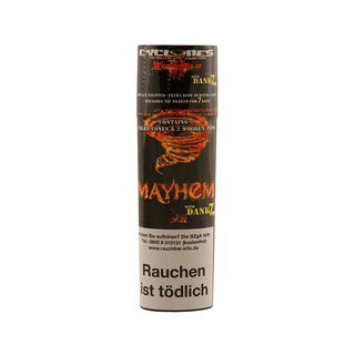 CYCLONES' Pre-rolled Blunt Tobacco 'MAYHEM' | Cherry - x2