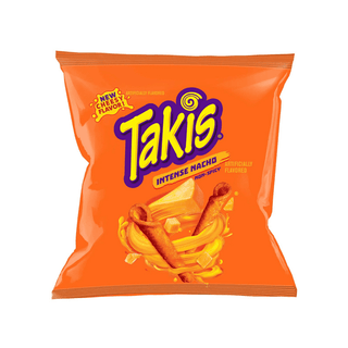 Chipsuri 'TAKIS' Intense Nacho | Cascaval - 28,4g