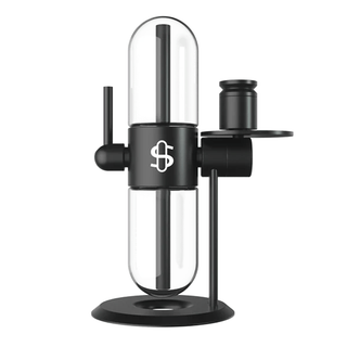 STUNDENGLASS' Gravity Hookah Glass Bong | Black - 39cm.