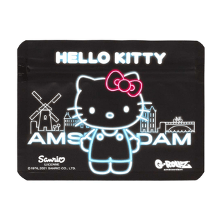G-ROLLZ Zip-Lock Bags Anti-Odour NEON AMSTERDAM | 80x105mm – x1