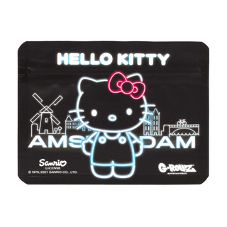 Pungi Zip-Lock ‘G-ROLLZ’ Anti-miros ‘NEON AMSTERDAM’ | 80x105mm. – x1