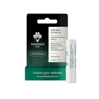 CBD Lip Balm 4% 'WEEDNESS CBD' with Moisturising Effect 'ORIGINAL' | 200mg - 5.5ml.