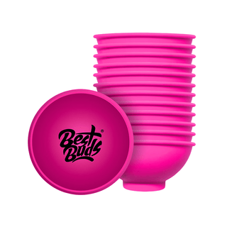 BEST BUDS' Silicone Mixing Bowl | Pink