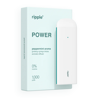 RIPPLE+' Vapouriser Mint | For Power - Nicotine Free