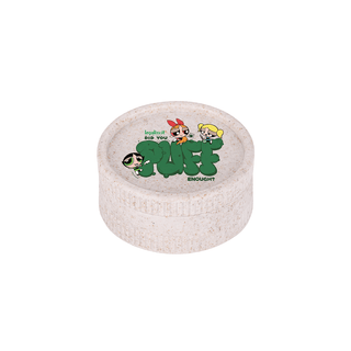 Grinder 'LEGALIZEIT' Biodegradabil 'PUFF' | 2-Parti - 55mm