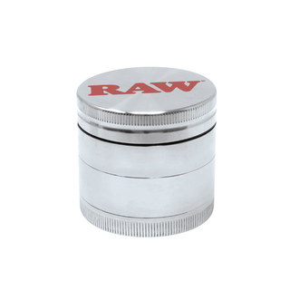 Grinder 'RAW' Silver | 4-Parti - 56mm