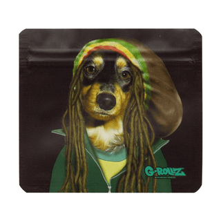 Pungi Zip-Lock ‘G-ROLLZ’ Anti-miros ‘REGGAE’ | 80x90mm. – x1