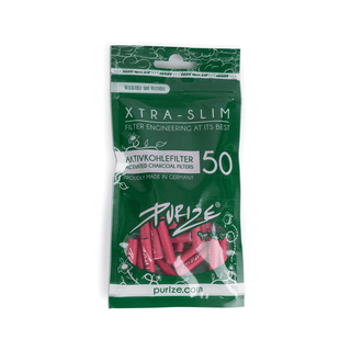 ‘PURIZE’ Activated Carbon Filters ‘EXTRA SLIM’ Pink | 6mm – x50