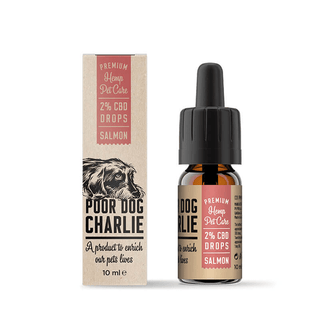 Ulei CBD Pentru animale 2% 'PHARMAHEMP' cu aroma de somon | 10ml