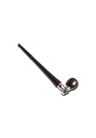 ‘SCREWABLE’ Wooden Pipe Black | 17.5cm.