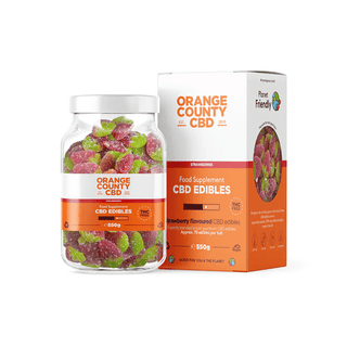 Jeleuri CBD ‘ORANGE COUNTY’ Strawberry | 1600mg. CBD – 500gr