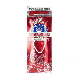 HEMPARILLO Hemp Blunt Wraps | Strawberry - x4