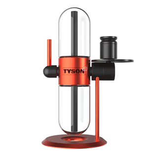 Bong din sticla 'STUNDENGLASS & TYSON' Gravity Hookah | Rosu - 39cm