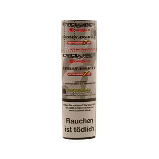 CYCLONES' Pre-rolled Blunt Tobacco 'URBAN ASSAULT' | Mixed Fruit - x2