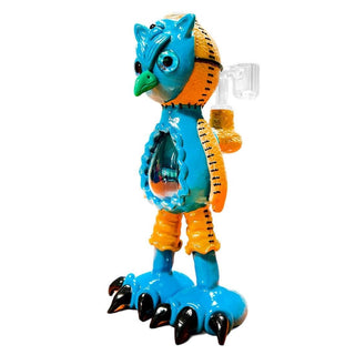 Bong din sticla 'URBAN CREW' Blue Bird Clay | 20cm