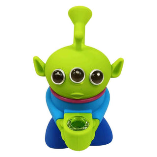 URBAN CREW' Silicone Bong Alien | Three Eyed - 14cm.
