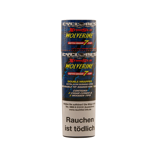 CYCLONES' Pre-rolled Blunt Tobacco 'WOLVERINE' | Chocolate - x2