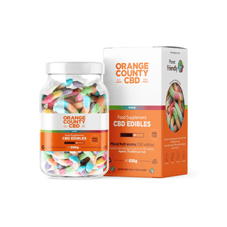 Jeleuri ‘ORANGE COUNTY’ Worms | 1600mg. CBD – 500gr