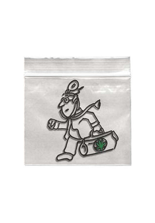 BLACK LEAF Doctor Zip-Lock Bags | 60x80mm - x100